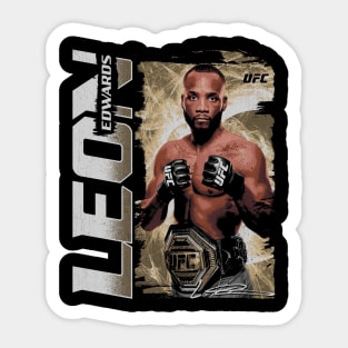 Leon Edwards Pose Sticker